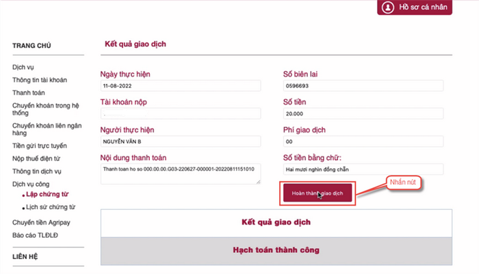 Huong dan thanh toan truc tuyen le phi xet tuyen dai hoc 2022