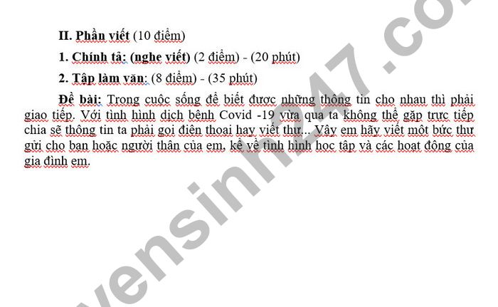 De kiem tra giua ki 1 lop 4 mon Tieng Viet 2022 TH Tan Hoi Trung 1 (Co dap an)