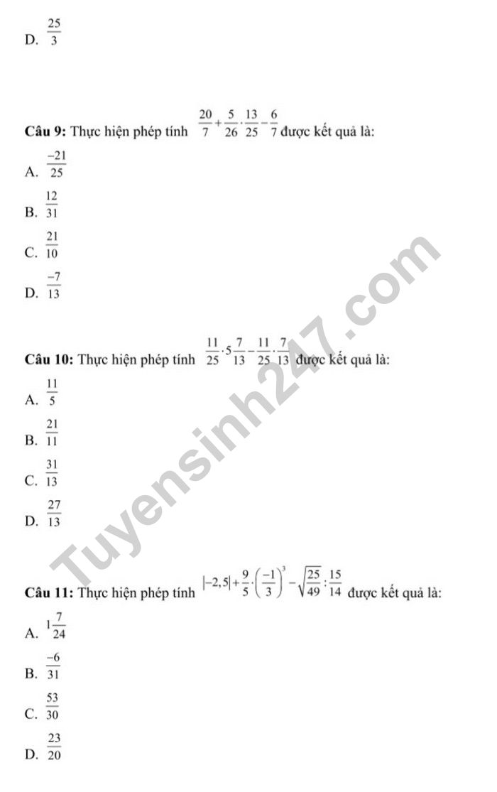 De kiem tra hoc ki 1 lop 7 mon Toan nam 2022 - THCS Gia Thuy