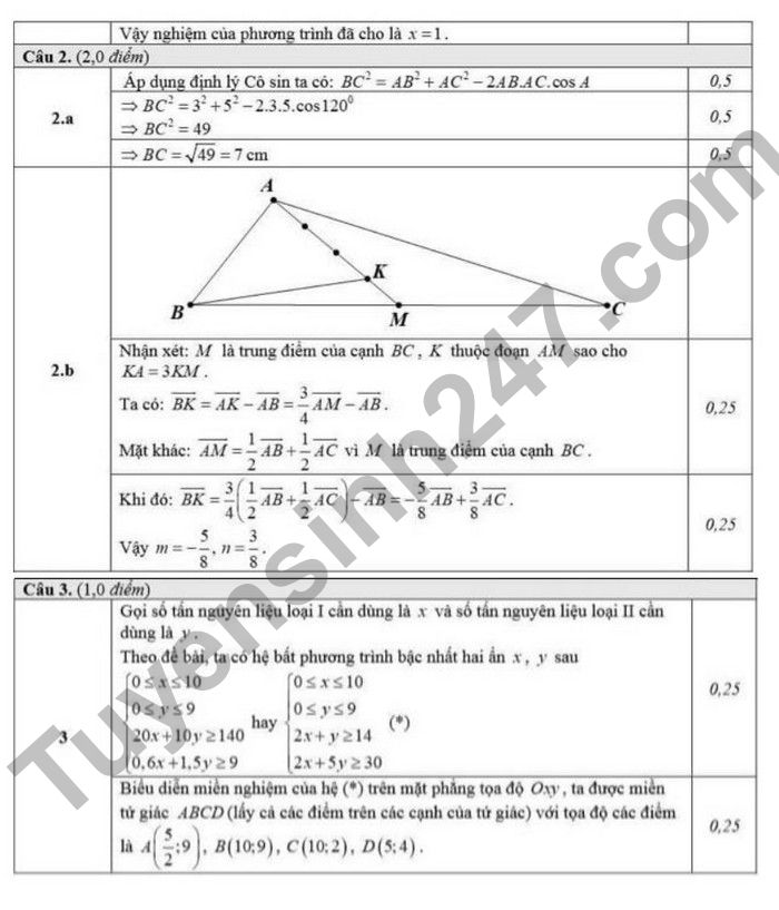De thi hoc ki 1 lop 10 nam 2022 mon Toan tinh Bac Giang (Co dap an)