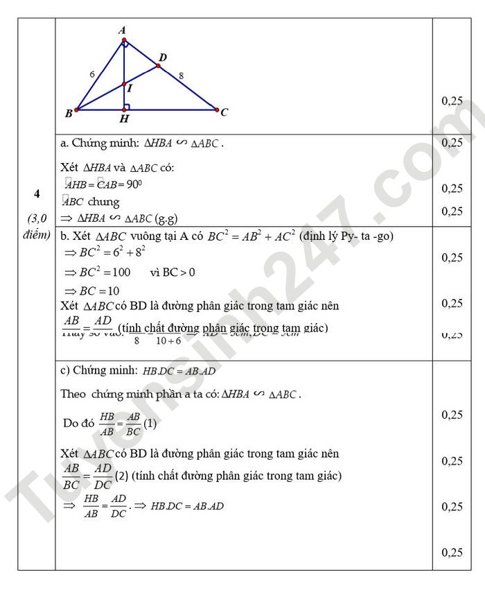 De thi giua ki 2 mon Toan lop 8 THCS Quan Toan 2022 (Co dap an)