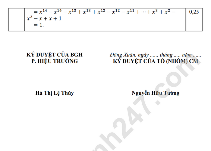 De thi ki 2 mon Toan lop 7 - THCS Dong Xuan 2023 (Co dap an)