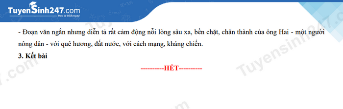 Dap an de thi vao lop 10 nam 2023 mon Van - Thai Binh