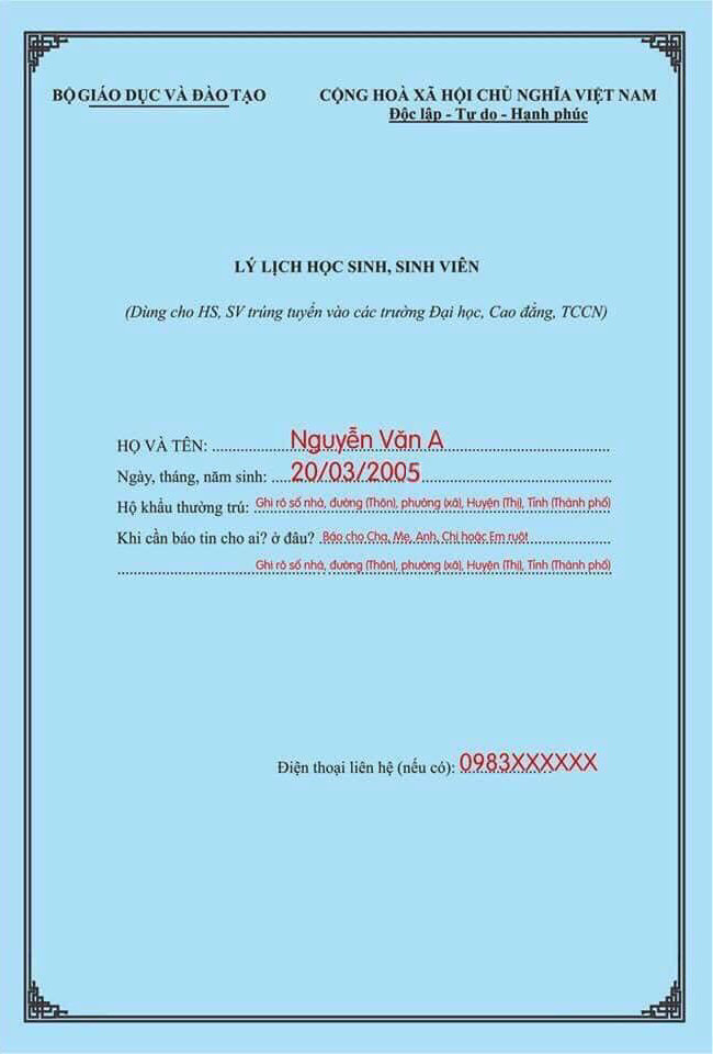Dai hoc Cong nghiep Viet Hung huong dan thu tuc nhap hoc 2023