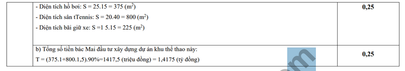 De thi giua ki 1 mon Toan lop 6 nam 2023 - TH & THCS Tay Uc (De tham khao)