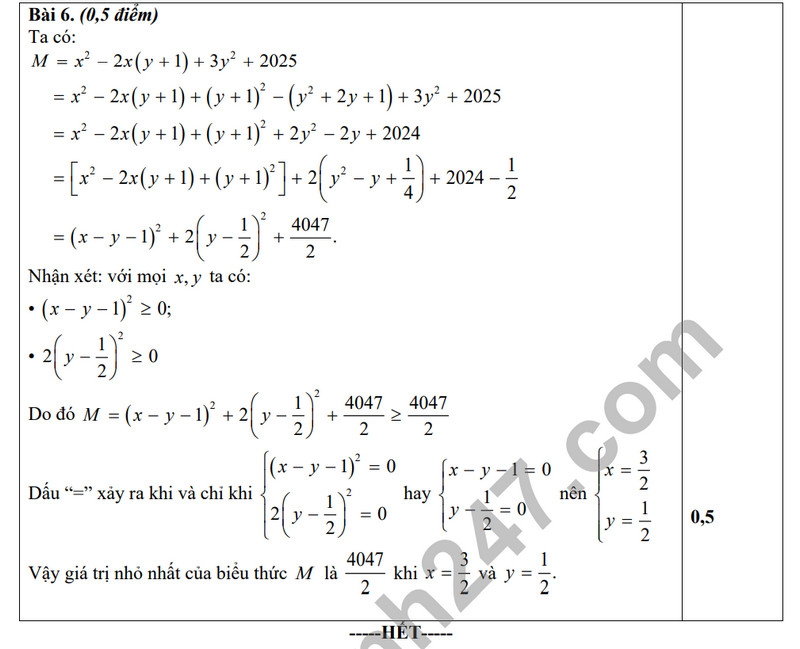 De thi giua ki 1 mon Toan lop 8 - TH & THCS Hau Thao 2023