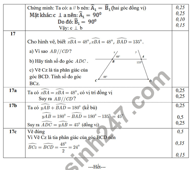 De thi giua ki 1 nam 2023 mon Toan lop 7 - THCS 19.8