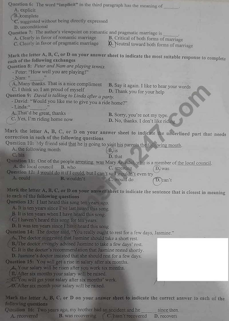 De thi ki 1 mon Anh lop 12 - So GD Bac Lieu 2023