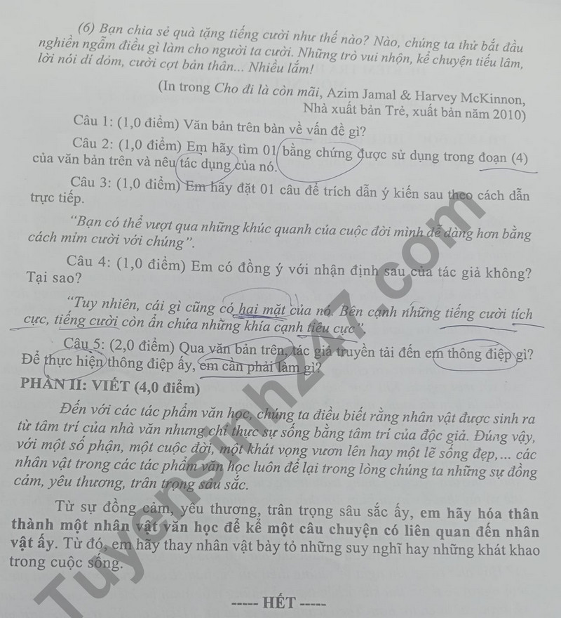 De kiem tra ki 1 mon Van lop 9 nam 2023 - Phong GD&DT quan 8