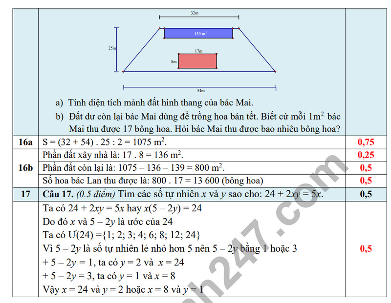 De kiem tra ki 1 mon Toan lop 6 nam 2023 - Trung TH Viet Anh 2