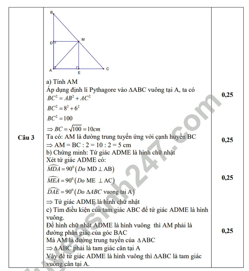 De thi ki 1 mon Toan lop 8 - THCS Nguyen Dinh Chieu 2023 (Co dap an)
