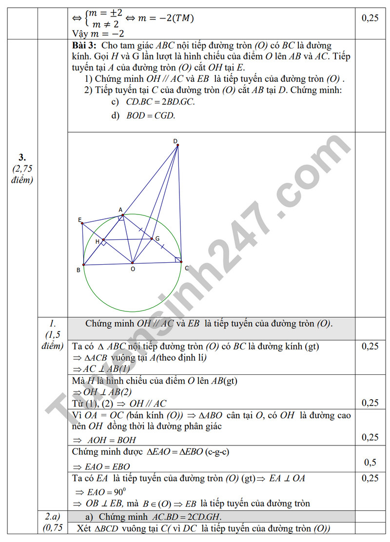 De thi HK 1 nam 2023 mon Toan lop 9 - Phong GD Xuan Truong (Co dap an)