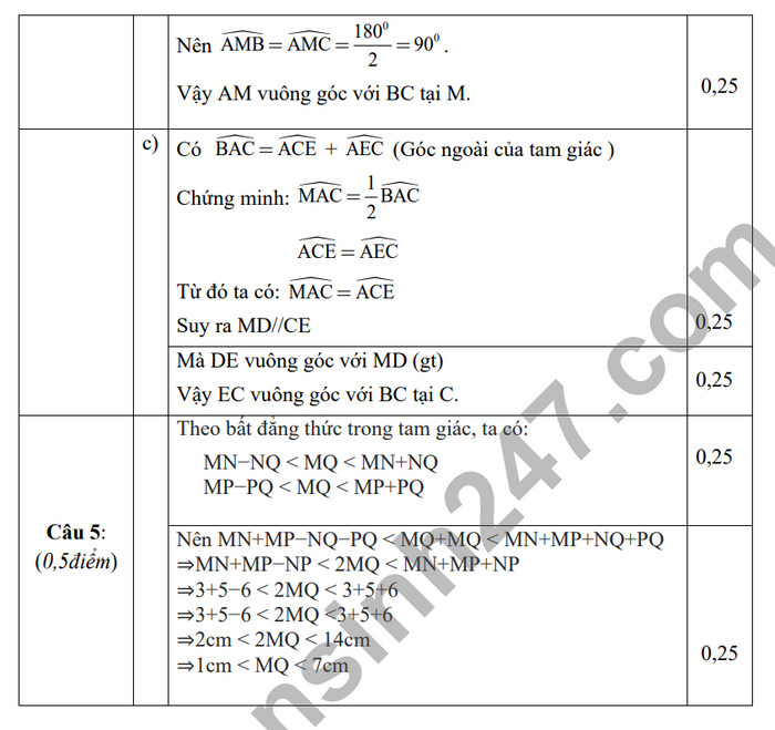 De thi giua ki 2 mon Toan lop 7 - THCS Giao Long 2024 (Co dap an)