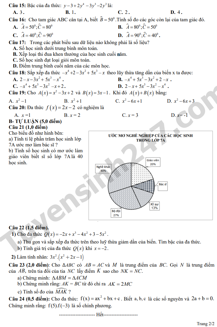 De thi giua ki 2 mon Toan lop 7 - Phong GD Hiep Hoa 2024 (Co dap an)