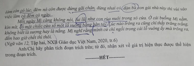 De thi ki 2 mon Van lop 12 nam 2024 - So GD Binh Duong