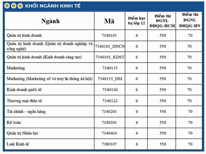 Diem san DGNL, hoc ba Dai hoc Nguyen Tat Thanh 2024