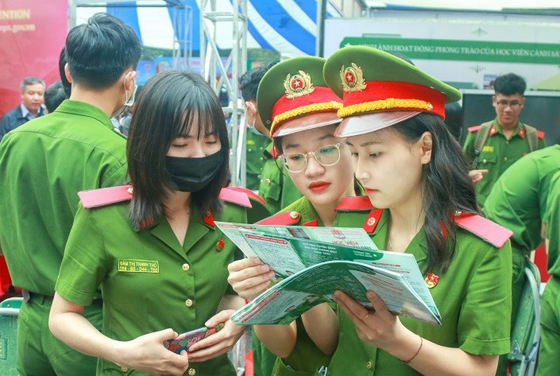Thoi gian cong bo diem chuan cac truong cong an 2024
