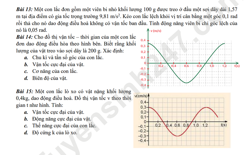 De cuong on tap giua HK1 mon Ly lop 11 - THPT Viet Duc 2025