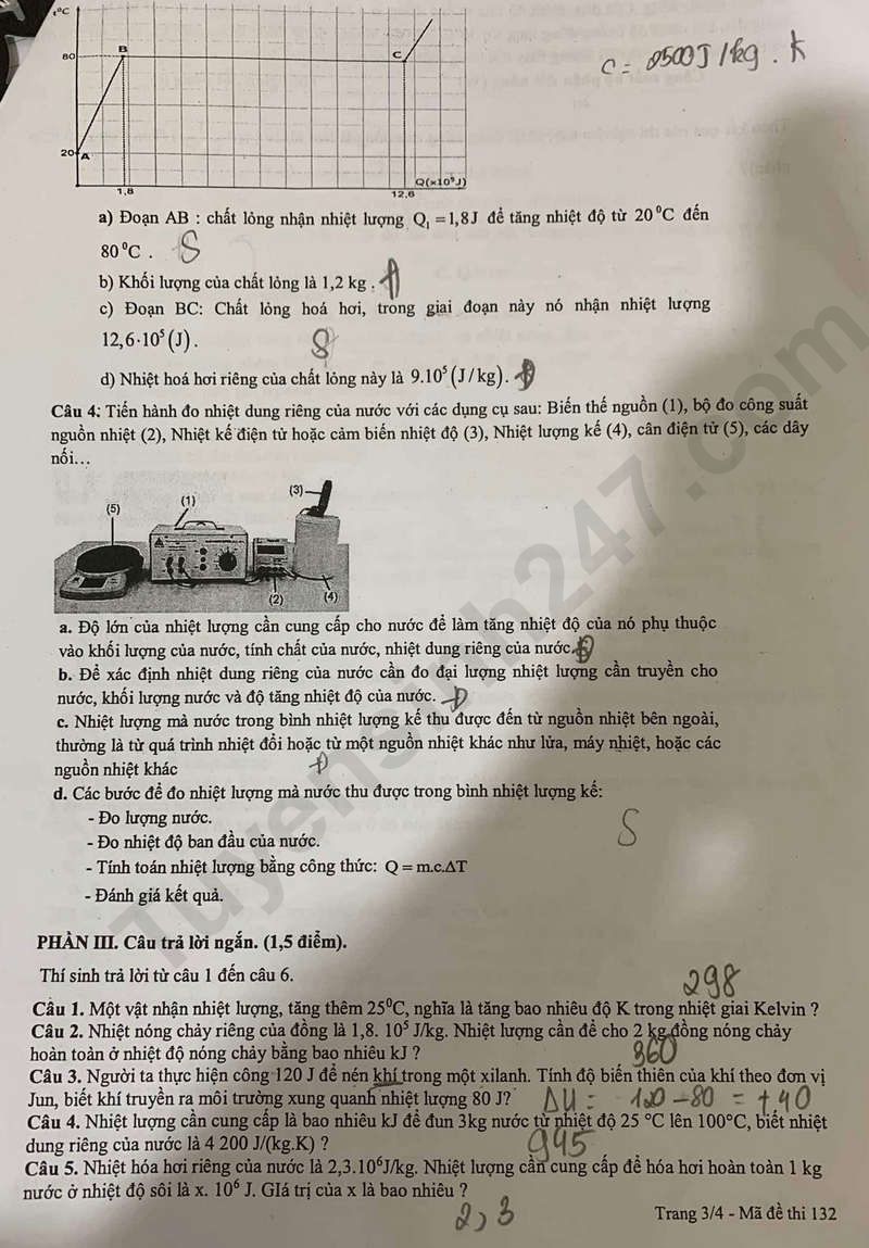 De thi giua ki 1 lop 12 mon Ly - THPT Dong Dau 2024