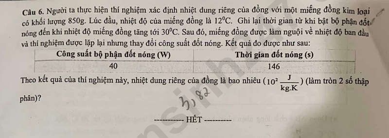 De thi giua ki 1 lop 12 mon Ly - THPT Dong Dau 2024