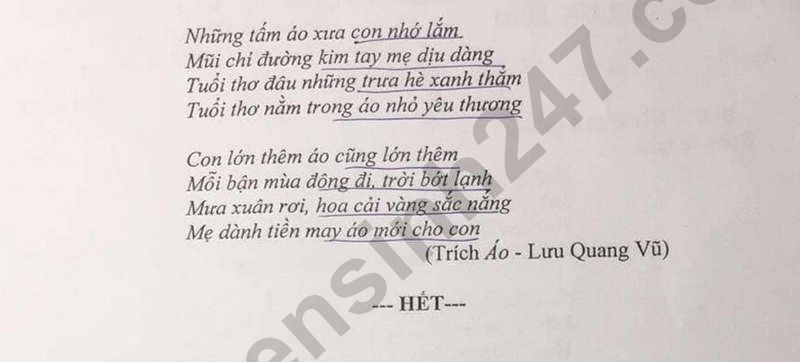 De thi giua HK1 lop 12 mon Van - THPT Gio Linh 2024
