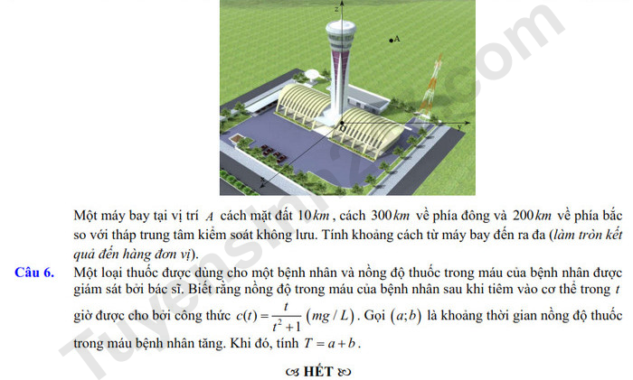 De thi giua HK1 lop 12 mon Toan - THPT Binh Hung Hoa 2024 (Co dap an)