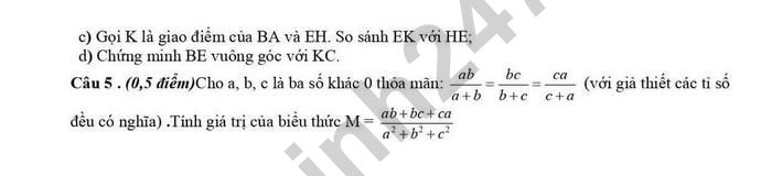 De cuong on thi giua HK2 nam 2025 mon Toan 7 - THCS Thanh Cong