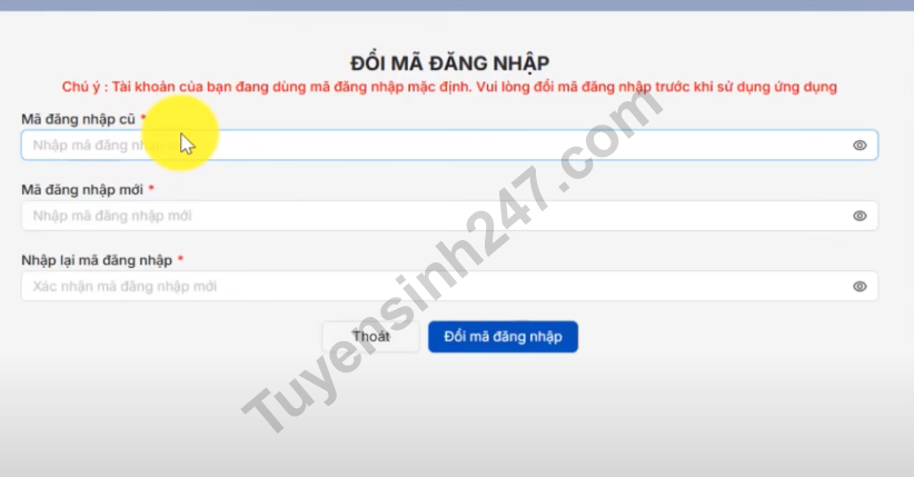 Huong dan dang ky du thi tot nghiep THPT 2025 - Truc tuyen