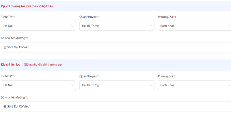 Huong dan dang ki xac thuc chung chi ngoai ngu DHKBHN 2025