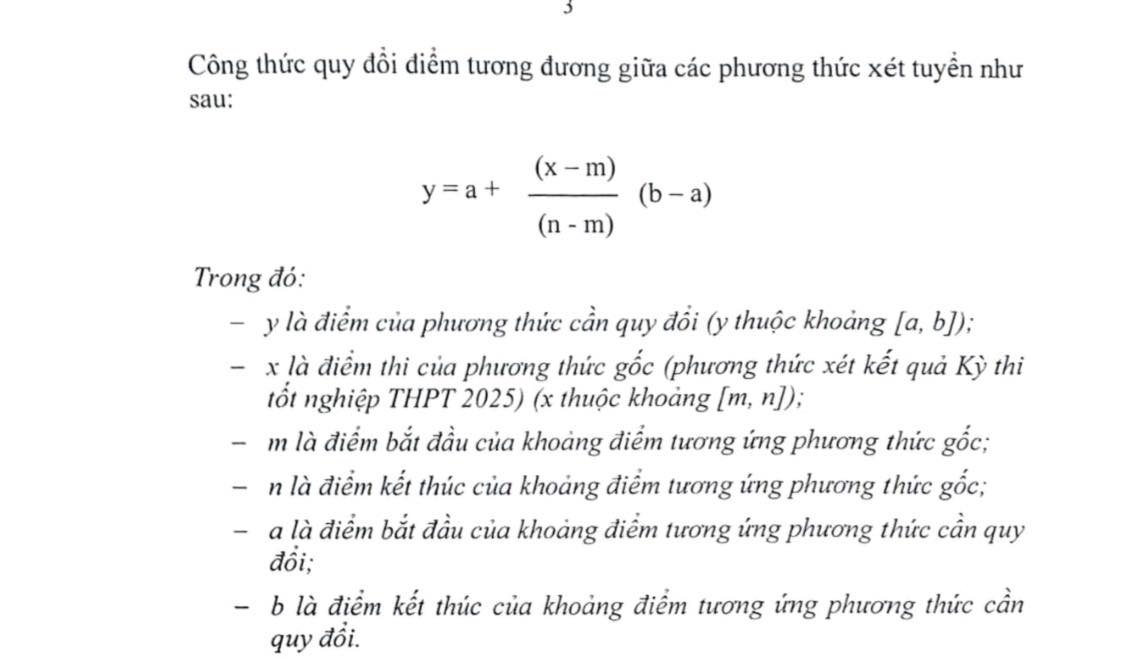 Dai hoc Luat Ha Noi cong bo diem chuan nam 2025