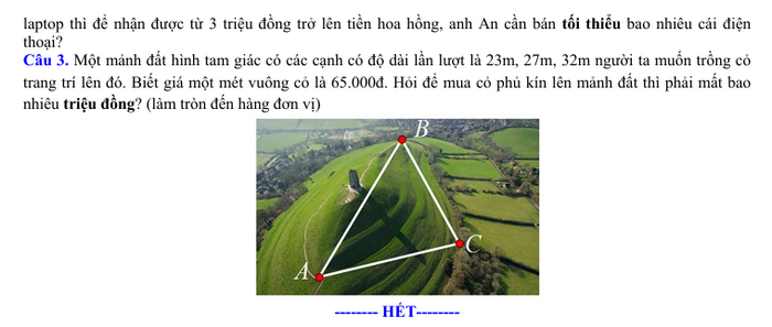De thi giua ki 1 lop 10 mon Toan 2025 - THPT Nguyen Van Chat