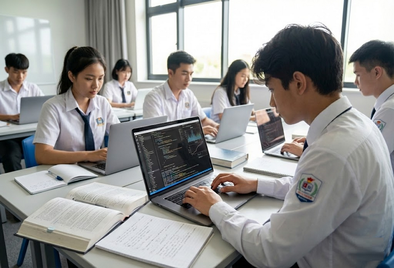 Hoc sinh se hoc tri tue nhan tao tu lop 1