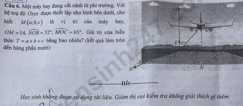 De thi ki 1 lop 12 mon Toan 2025 - So GD Lang Son