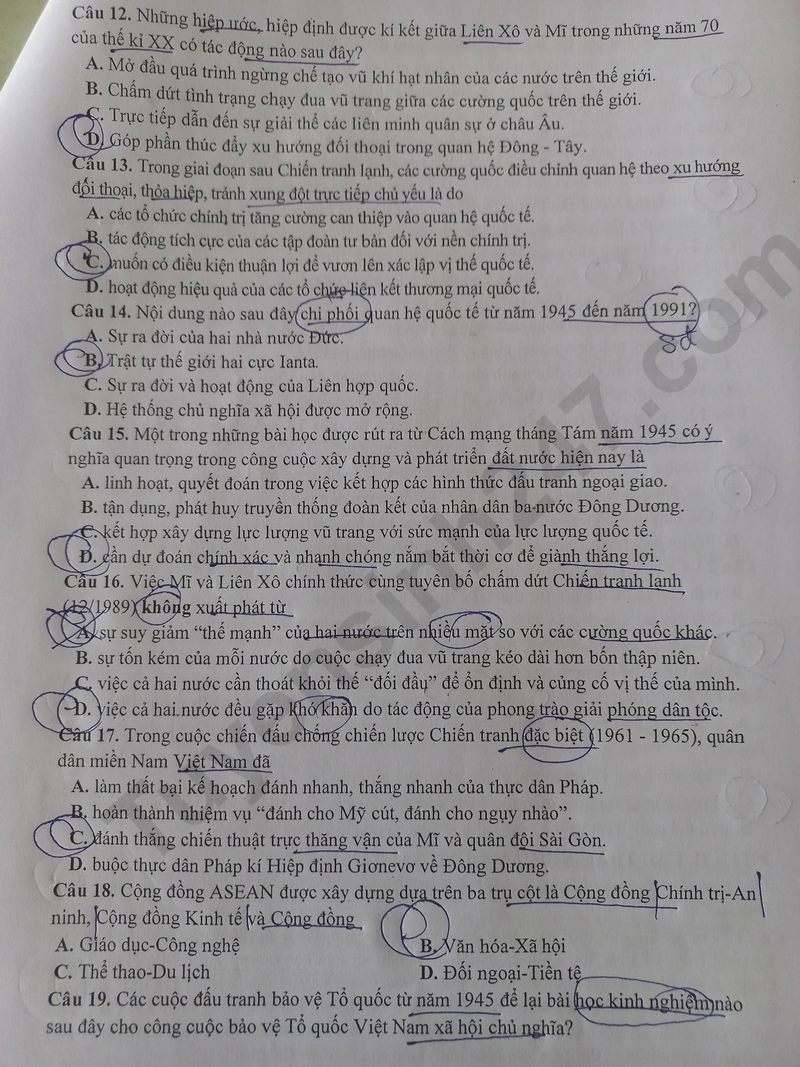 De thi ki 1 mon Lich su lop 12 nam 2025 - THPT Vo Thanh Trinh