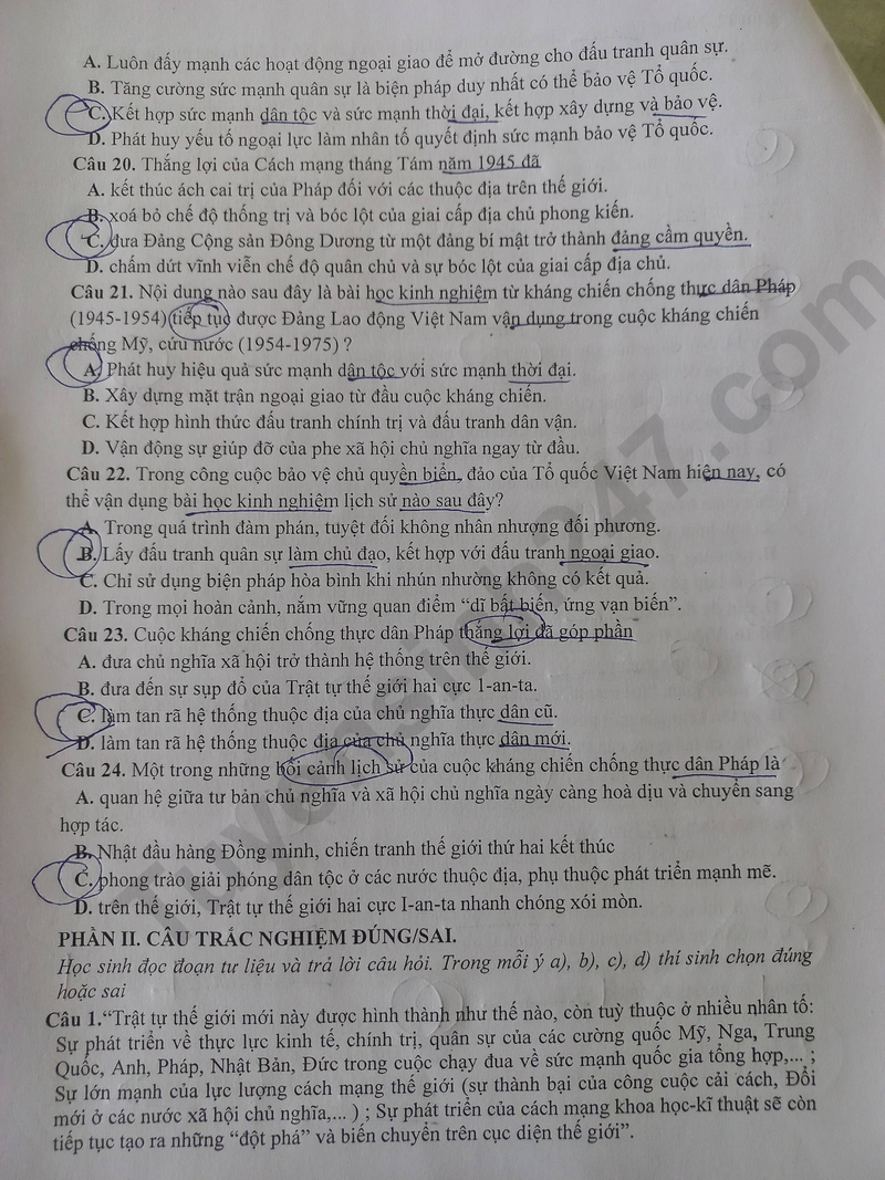 De thi ki 1 mon Lich su lop 12 nam 2025 - THPT Vo Thanh Trinh
