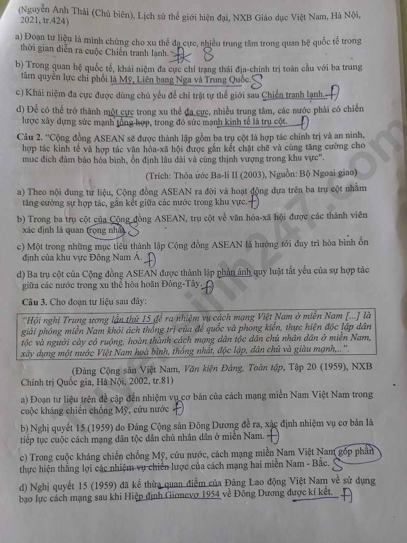De thi ki 1 mon Lich su lop 12 nam 2025 - THPT Vo Thanh Trinh