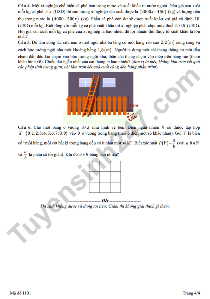 De thi thu tot nghiep THPT 2026 mon Toan lan 1 - Lien truong THPT Ha Noi
