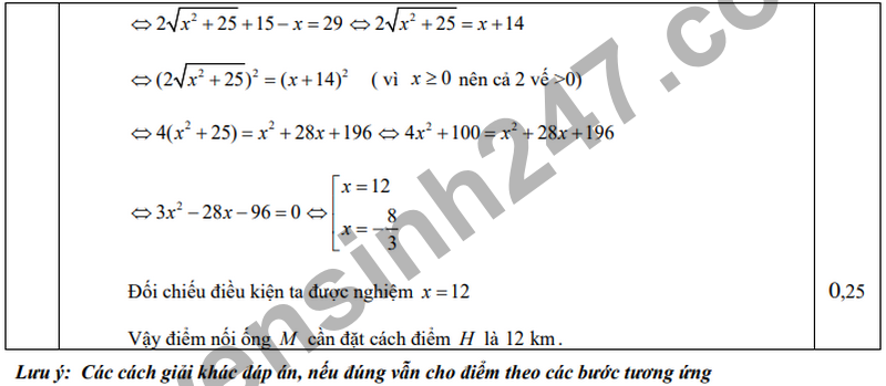 De giua hoc ky 2 Toan 10 truong THPT Gia Binh 1 nam 2026 (Co dap an)