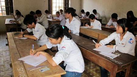 Nghệ An công bố 3 môn thi vào lớp 10