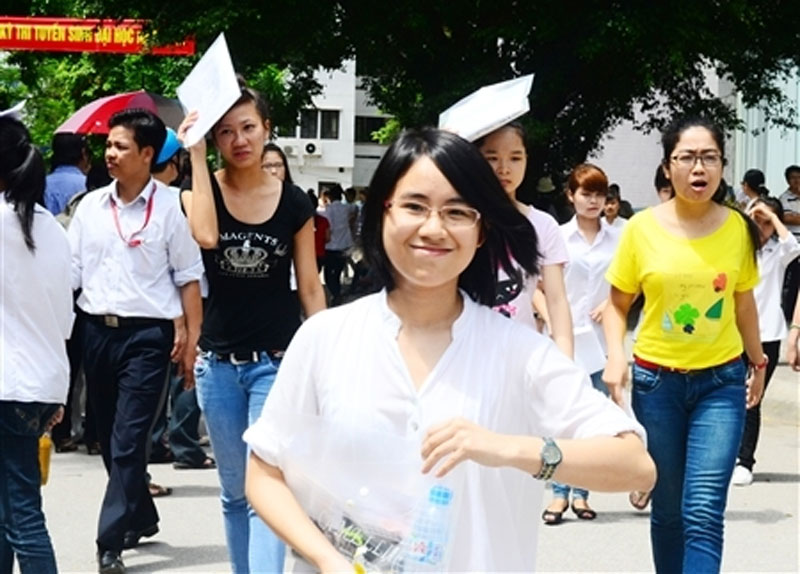 Diem chuan va xet tuyen NV2 Dai hoc Thai Nguyen nam 2012