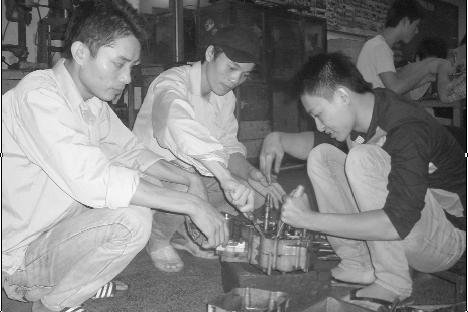 Tim tuong lai o truong nghe