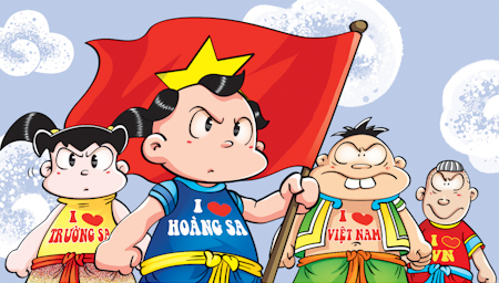 Những vấn đề của Hoàng Sa- Trường Sa được đưa vào… truyện tranh