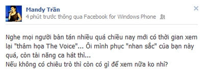 Thi sinh Idol len tieng che The Voice