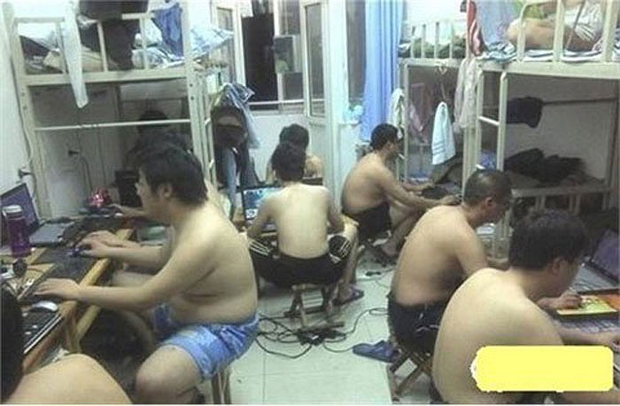 Chet cuoi voi nhung hinh anh hai huoc ve sinh vien
