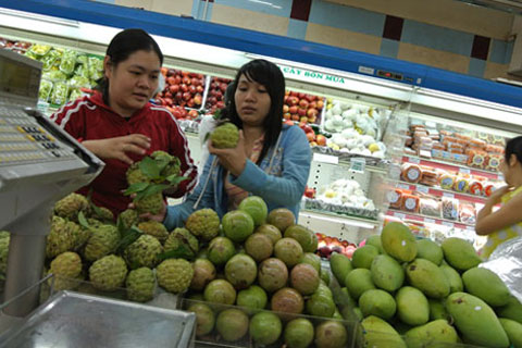 Cach nhan biet hoa qua trung quoc