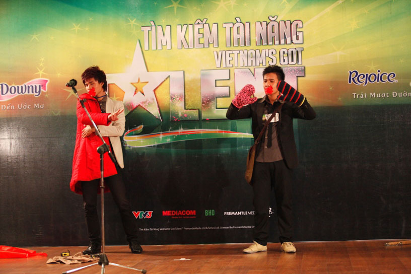 Viet nam got talent 2012- 2013 phat song tu  02/12/2012.