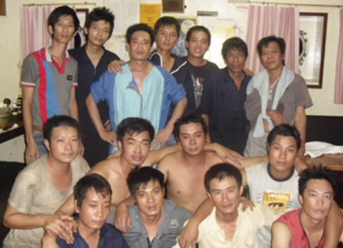 Vu chim tau Saigon Queen, Xung danh vi thuyen truong