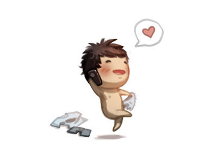 Những bộ kí họa tình yêu cute nhất quả đất