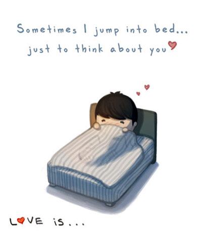 Những bộ kí họa tình yêu cute nhất quả đất