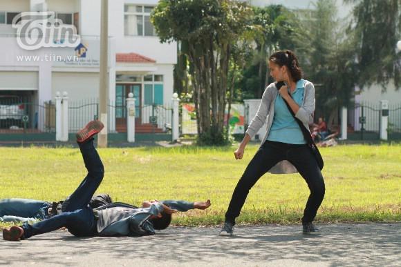 Anh hau truong  phim hai tet 2013 Nha Co Nam Nang Tien